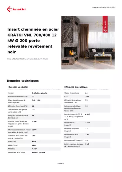 Fiche technique