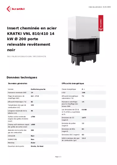 Fiche technique