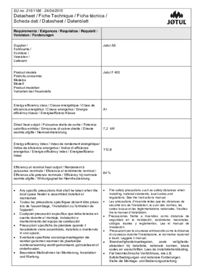 Fiche technique