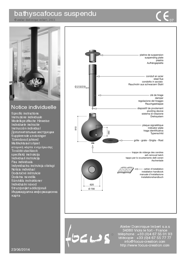 Fiche technique Bathyscafocus