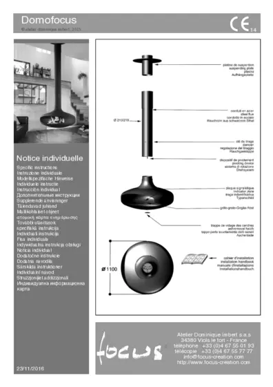 Technisches Datenblatt Domofocus