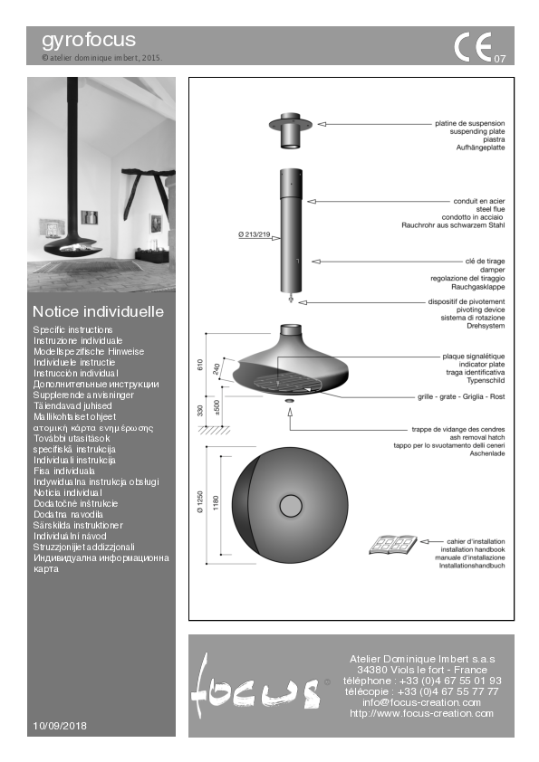 Fiche technique Gyrofocus
