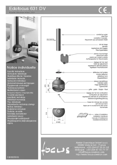 Datenblatt Edofocus 631 Senkrechtstart