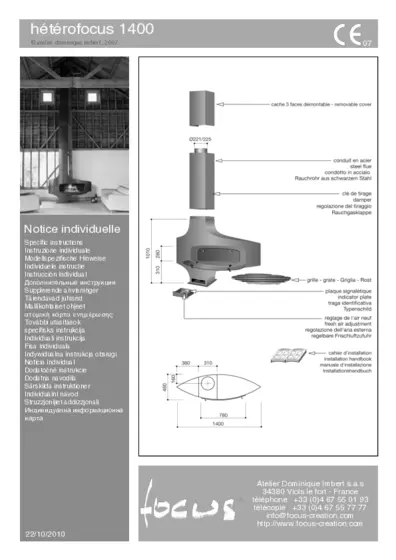 Fiche technique Heterofocus 1400